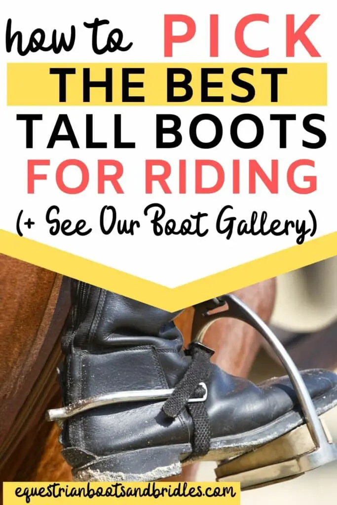 Picking The Best English Riding Boots - how to pick the best tall boots for riding