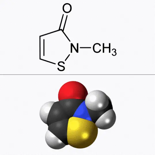 Methylisothiazolinone Chemical & Structural Formula