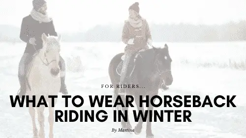 Winter Horse Riding Clothes
