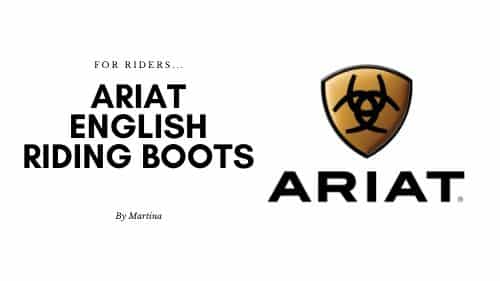Ariat English riding boots