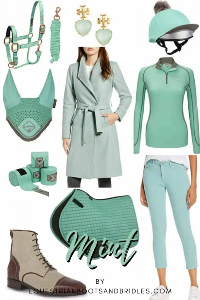 Horseback Riding Outfit Ideas - Mint Green & Gorgeous