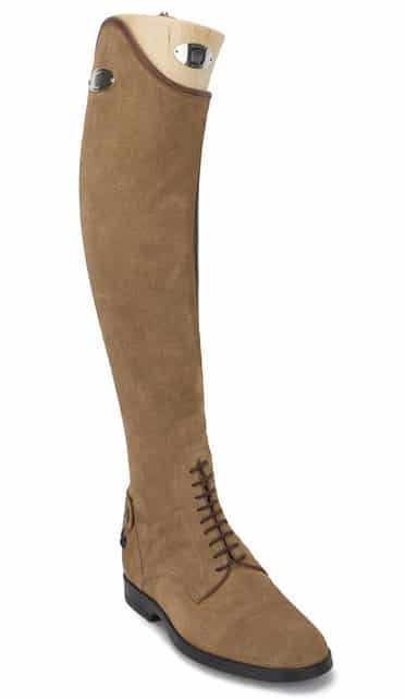 High End Horse Riding Clothes - Equiporium Suede Showjumping Boots