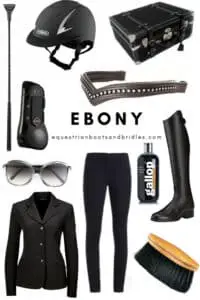 horseback riding outfits - ebony and ivory ideas