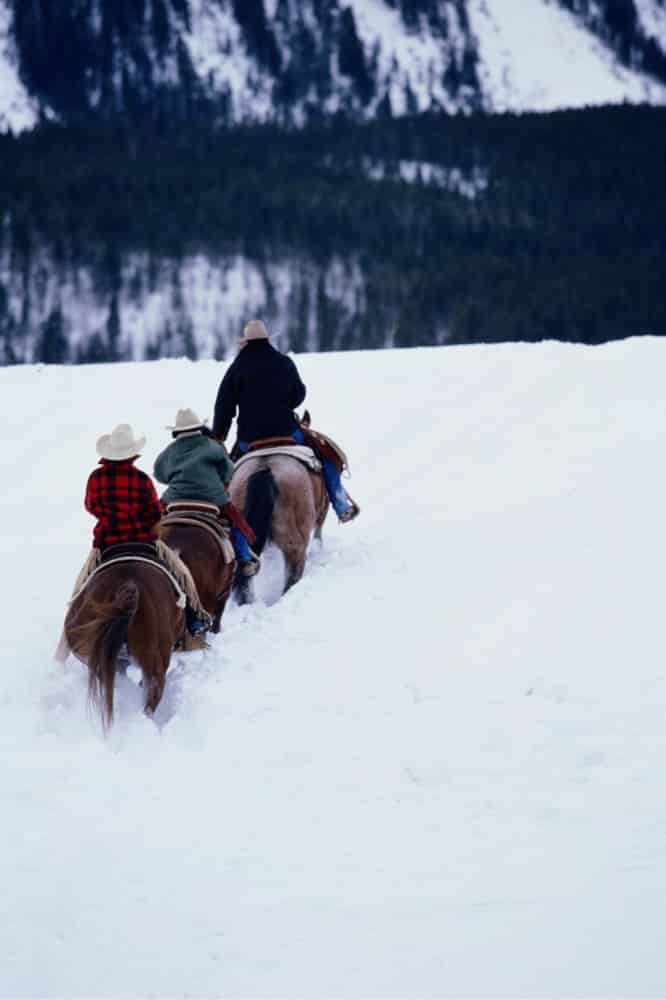 riding boots in cold weather