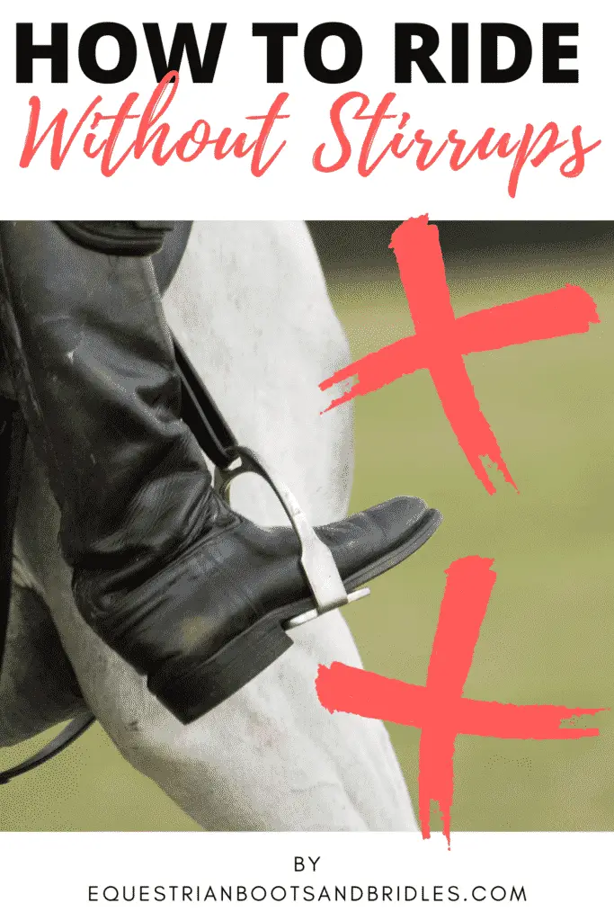 How to Ride Without Stirrups 6