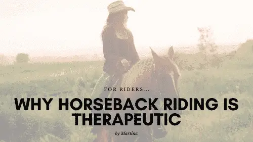 Why Horseback Riding is Therapeutic