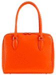 DuDu Orange Leather Bag